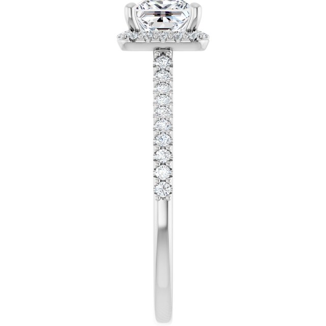 Halo-Style Engagement Ring