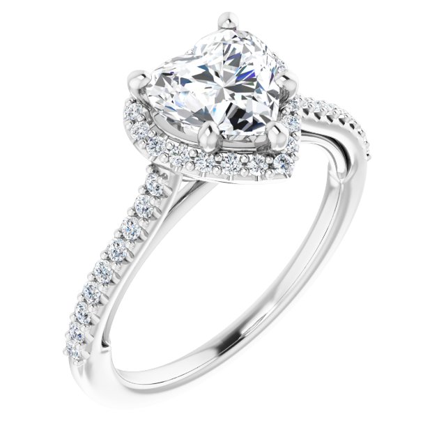 Halo-Style Engagement Ring