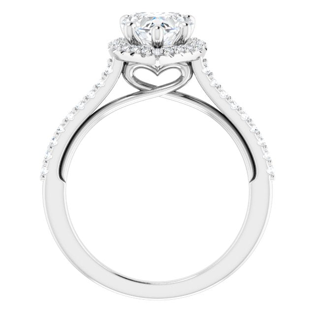 Halo-Style Engagement Ring