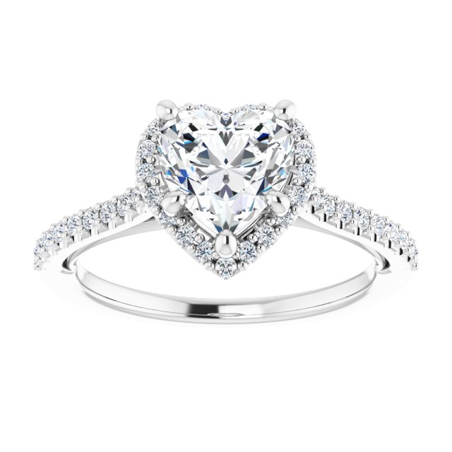 Halo-Style Engagement Ring