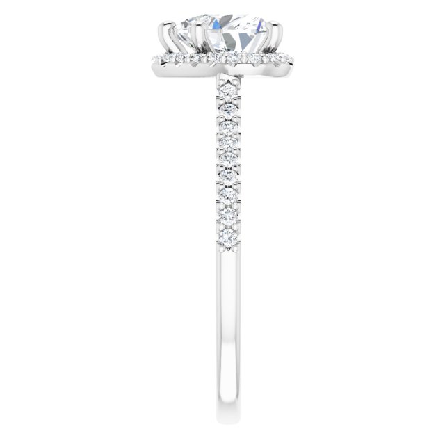 Halo-Style Engagement Ring