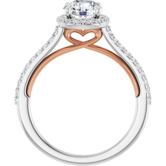 Halo-Style Engagement Ring