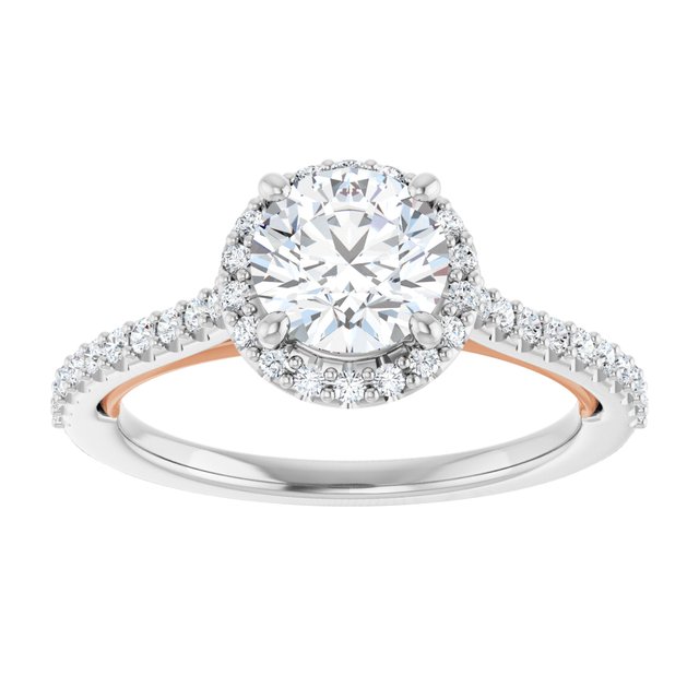 Halo-Style Engagement Ring