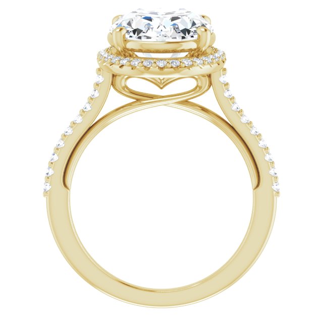 Halo-Style Engagement Ring
