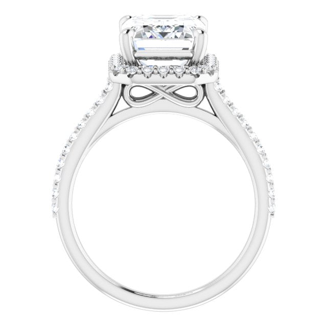 Halo-Style Engagement Ring