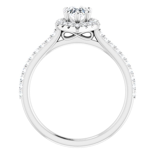 Halo-Style Engagement Ring