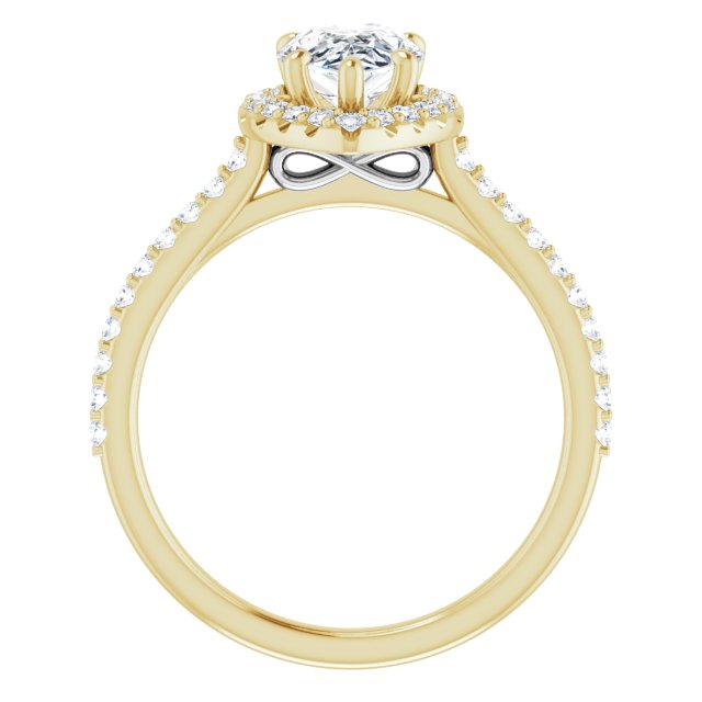 Halo-Style Engagement Ring