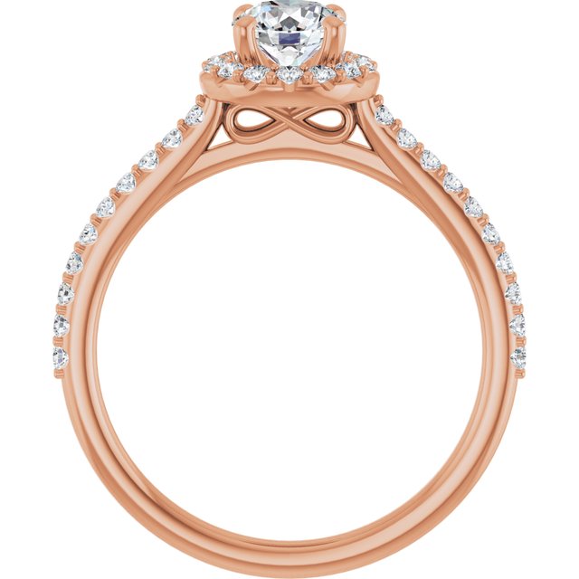Halo-Style Engagement Ring