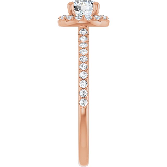 Halo-Style Engagement Ring