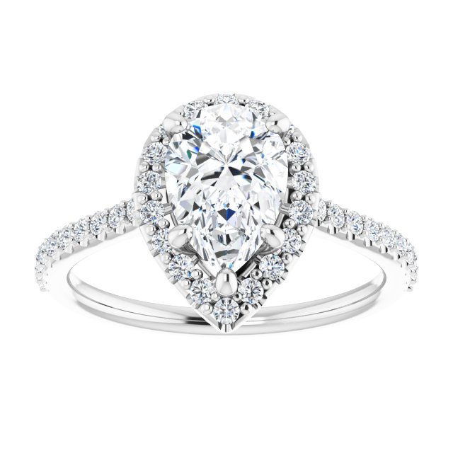 Halo-Style Engagement Ring