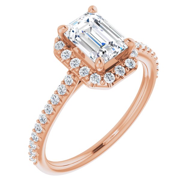 Halo-Style Engagement Ring