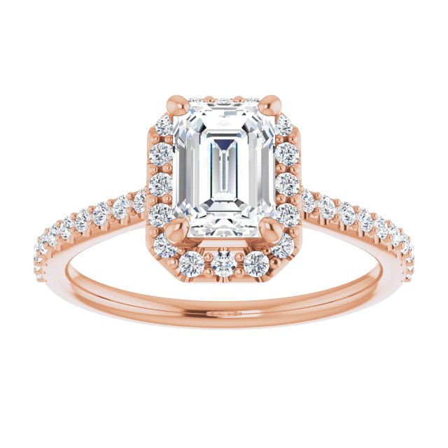 Halo-Style Engagement Ring