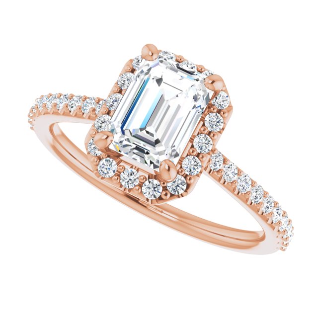Halo-Style Engagement Ring