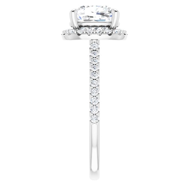 Halo-Style Engagement Ring