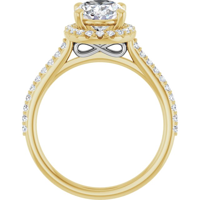 Halo-Style Engagement Ring