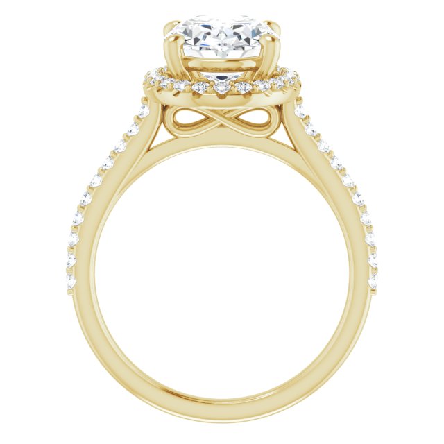Halo-Style Engagement Ring