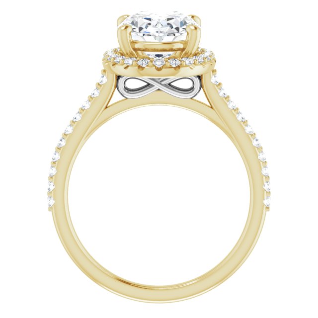 Halo-Style Engagement Ring