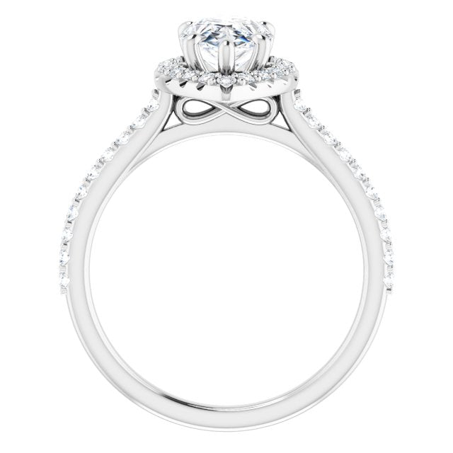 Halo-Style Engagement Ring