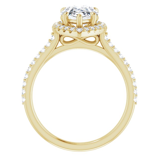 Halo-Style Engagement Ring
