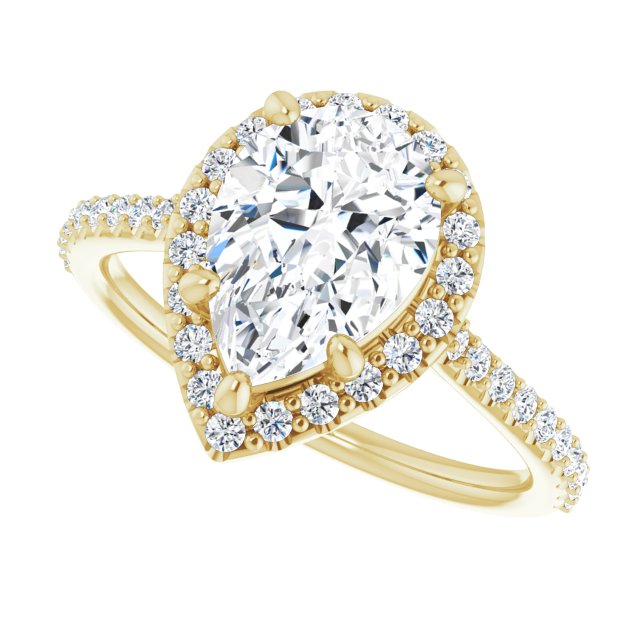 Halo-Style Engagement Ring