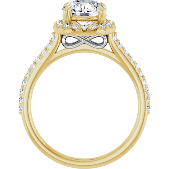 Halo-Style Engagement Ring