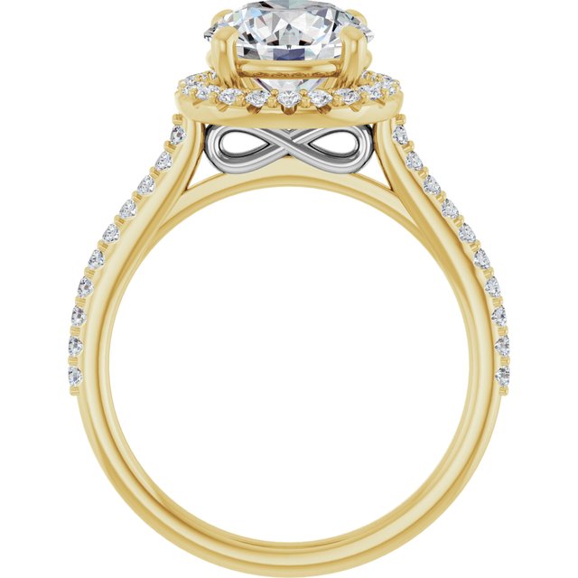 Halo-Style Engagement Ring