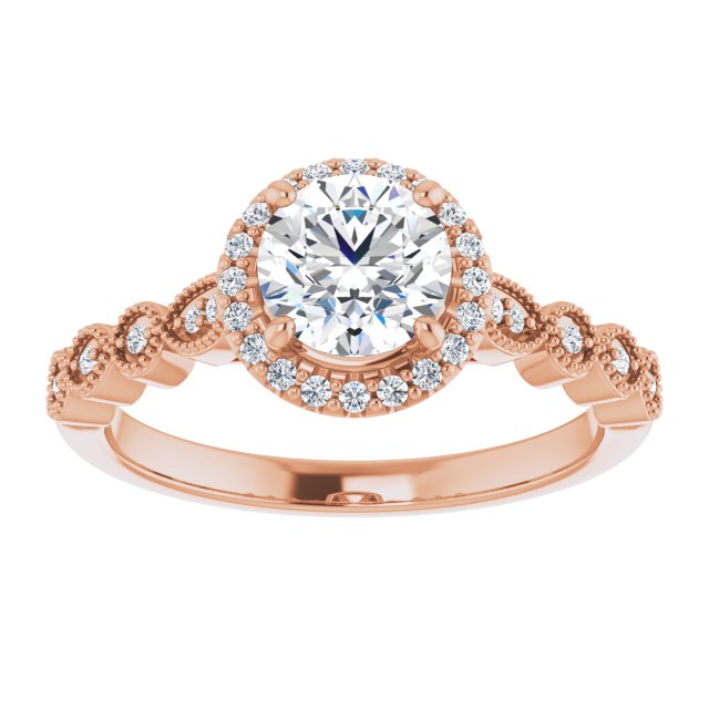 Halo-Style Engagement Ring