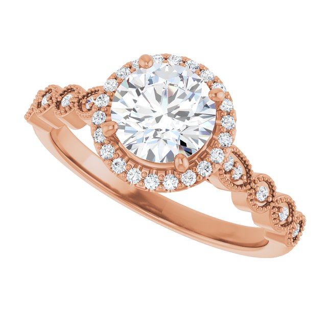 Halo-Style Engagement Ring