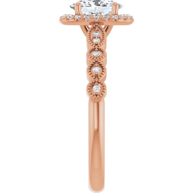 Halo-Style Engagement Ring