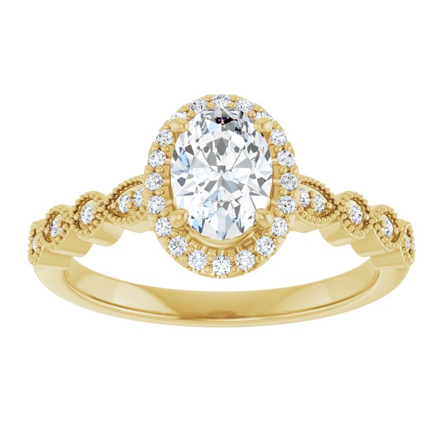 Halo-Style Engagement Ring
