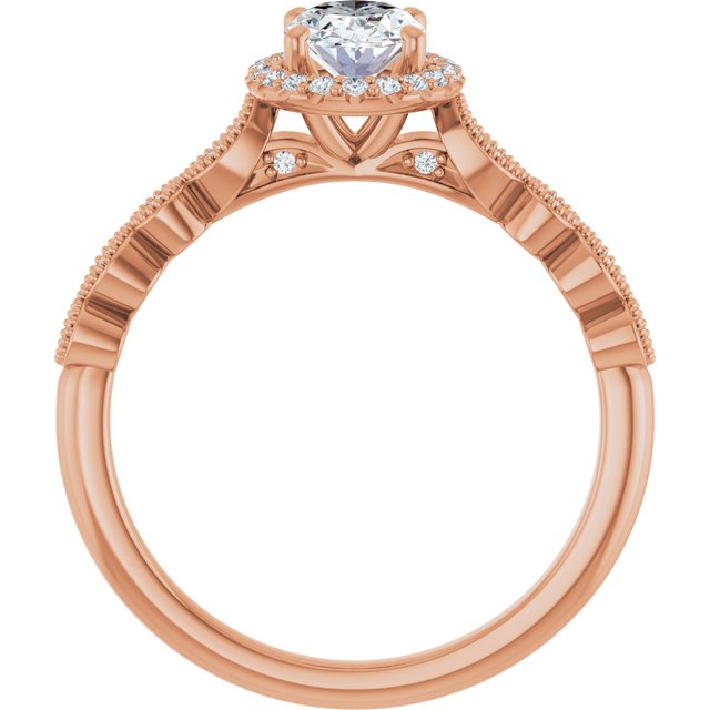 Halo-Style Engagement Ring