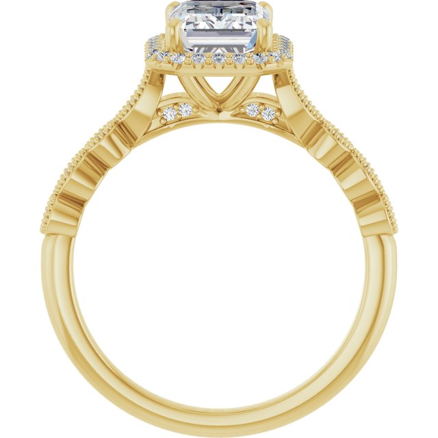 Halo-Style Engagement Ring