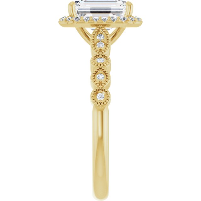 Halo-Style Engagement Ring