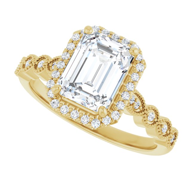 Halo-Style Engagement Ring