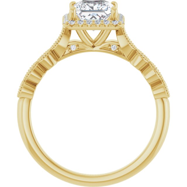 Halo-Style Engagement Ring