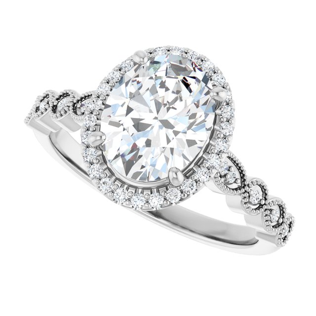 Halo-Style Engagement Ring