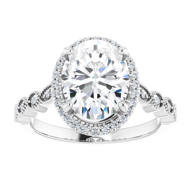 Halo-Style Engagement Ring