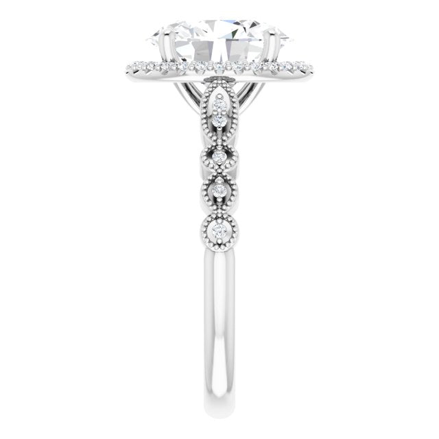 Halo-Style Engagement Ring