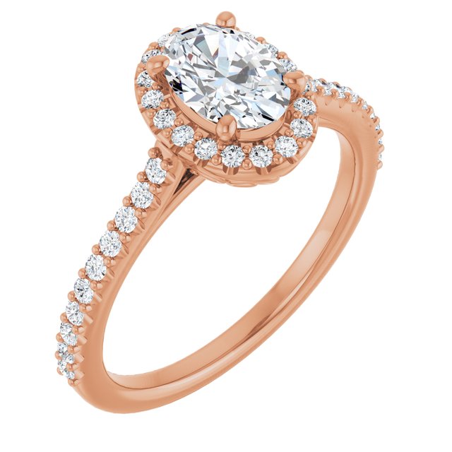 Halo-Style Engagement Ring
