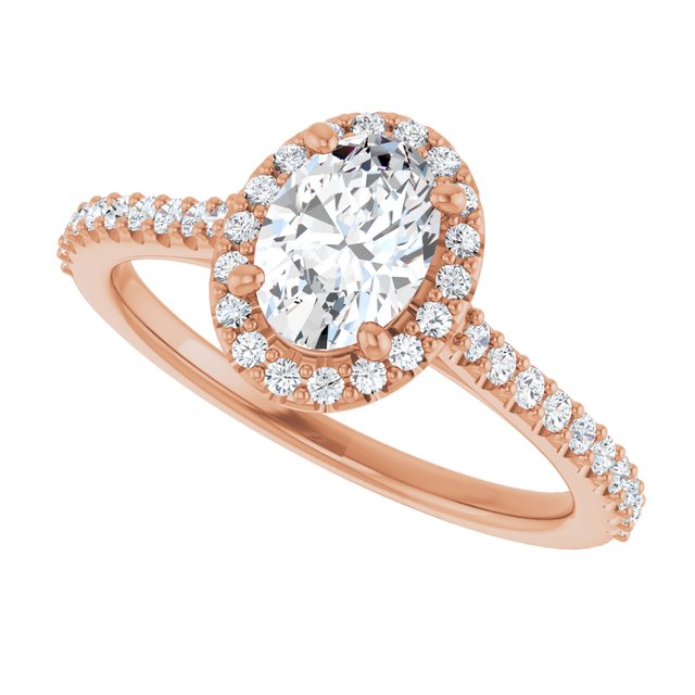 Halo-Style Engagement Ring