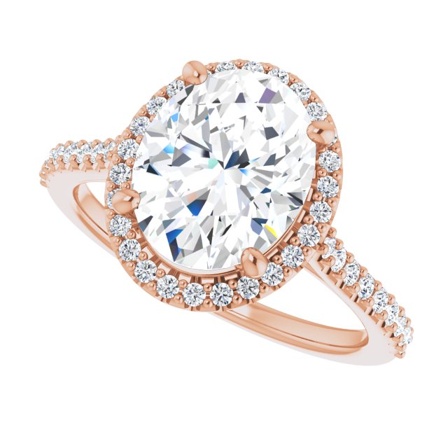 Halo-Style Engagement Ring