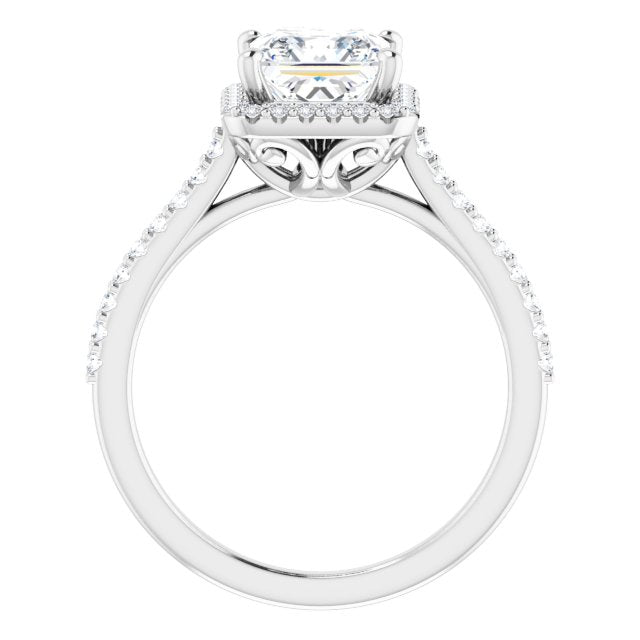 Halo-Style Engagement Ring
