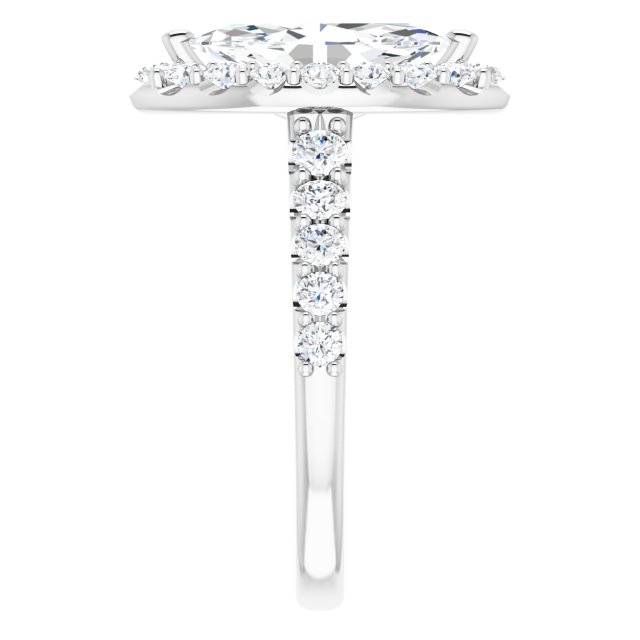 Halo-Style Engagement Ring