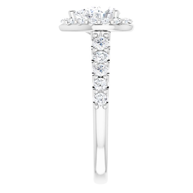 Halo-Style Engagement Ring