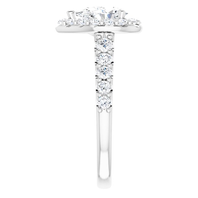 Halo-Style Engagement Ring