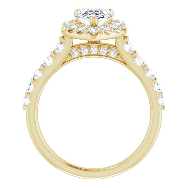 Halo-Style Engagement Ring