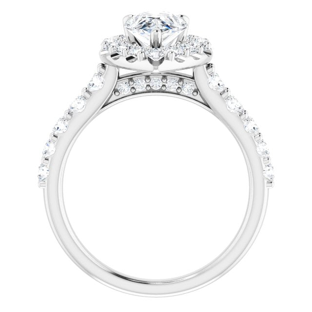 Halo-Style Engagement Ring