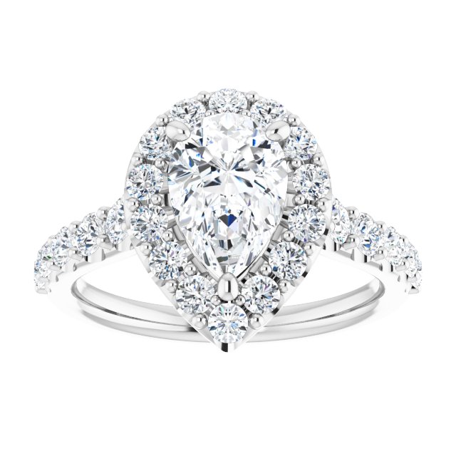 Halo-Style Engagement Ring