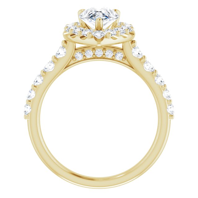 Halo-Style Engagement Ring