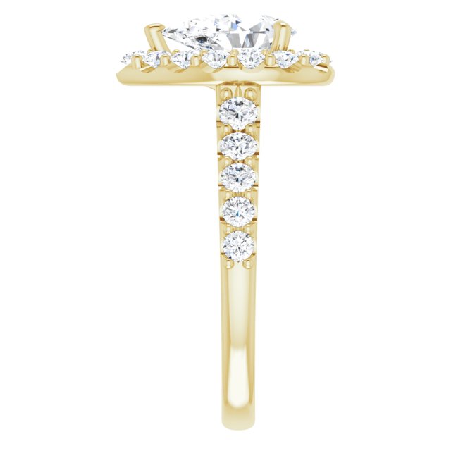 Halo-Style Engagement Ring